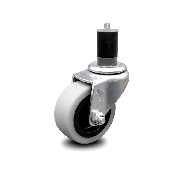2 Inch Thermoplastic Rubber Wheel 1-3/4 Inch Expanding Stem Caster SCC